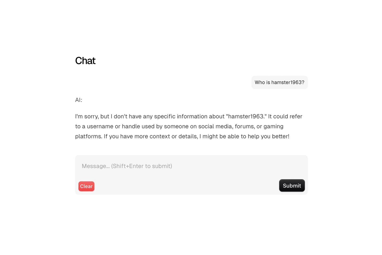 alt:一个简易的 Chatbox