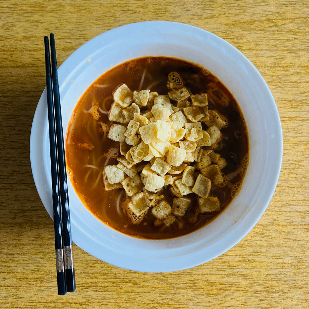 alt:自制面面(螺蛳粉)